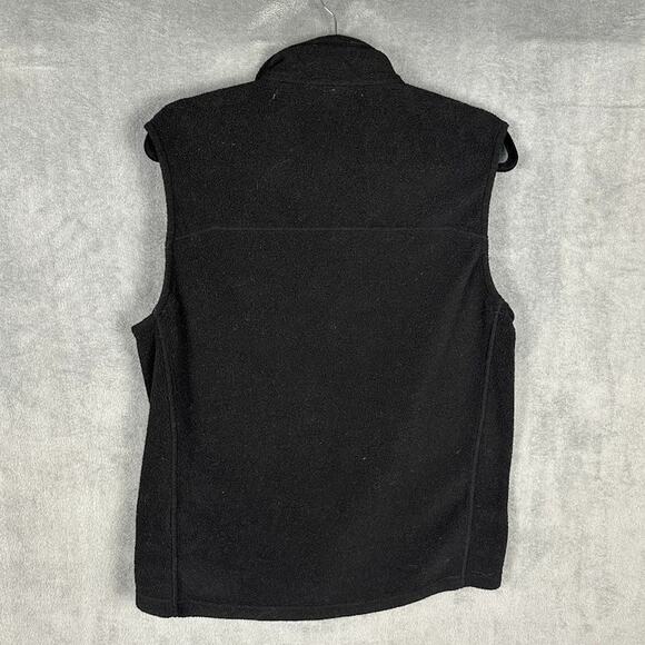 Patagonia Synchilla Vest Mens Medium Black Outdoor Hiking Comfort Classic Nature - Picture 6 of 13